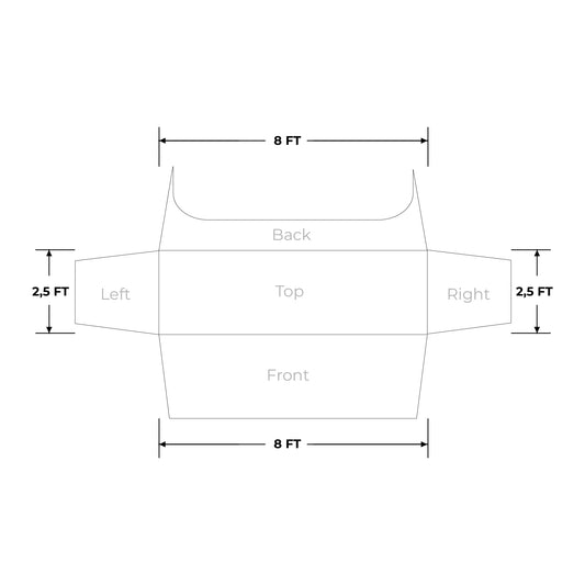 8'  Stretch - Table Covers