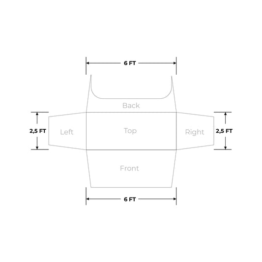 6'  Stretch -  Table Covers