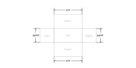 Custom Throw Table Cover - 5'