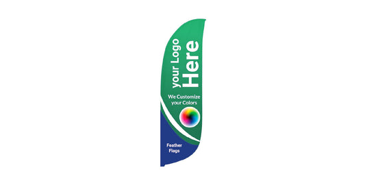 (12FT x 2.3FT) Feather Flag